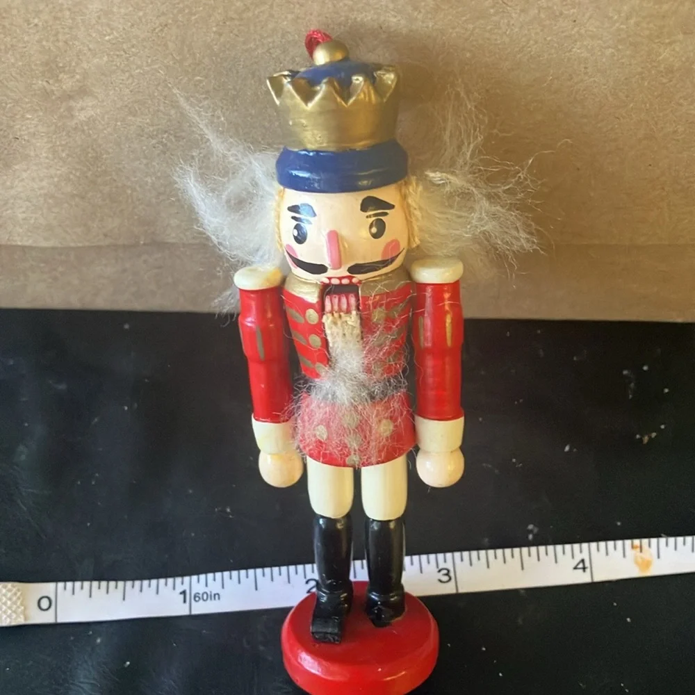 FINAL MARKDOWN Nutcracker Christmas ornament